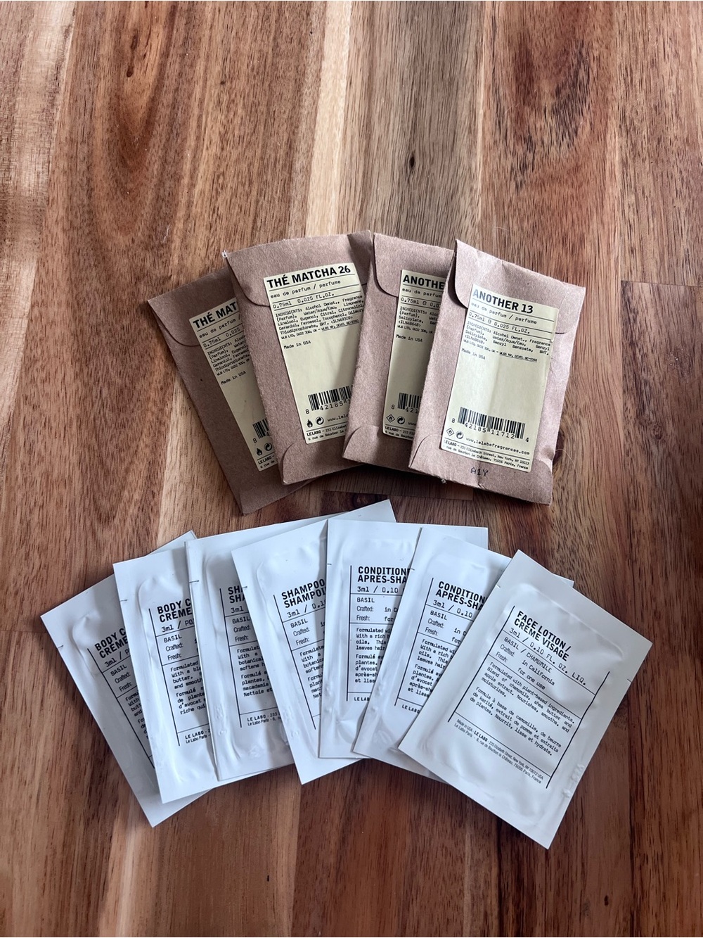 Le Labo Discovery Set Fragrance, Body, Hair, Face Samples